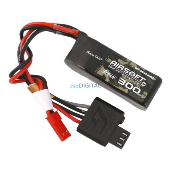 Gens ace G-Tech 35C 300mAh 2S1P 7.4V Airsoft Gun Lipo Baterie JST-SYP Plug JST-SYP Plug