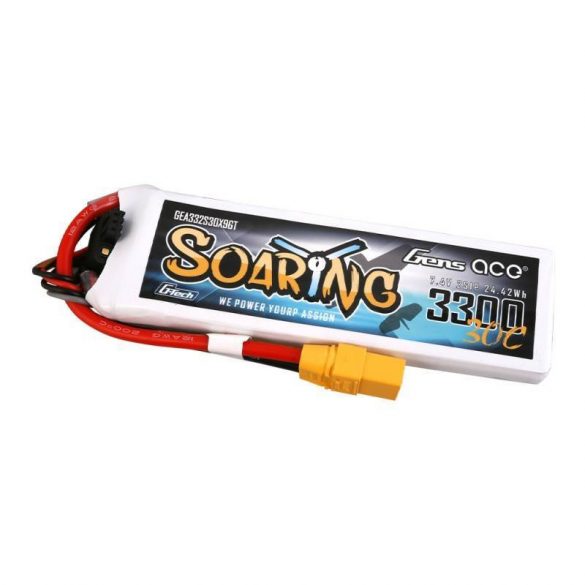 Baterie Gens Ace G-Tech Soaring 3300mAh 7.4V 30C 2S1P XT90