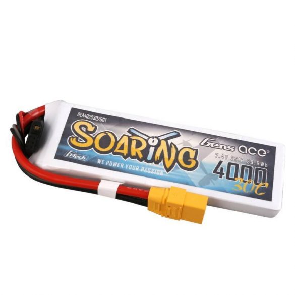 Baterie Gens Ace G-Tech Soaring 4000mAh 7.4V 30C 2S1P XT90