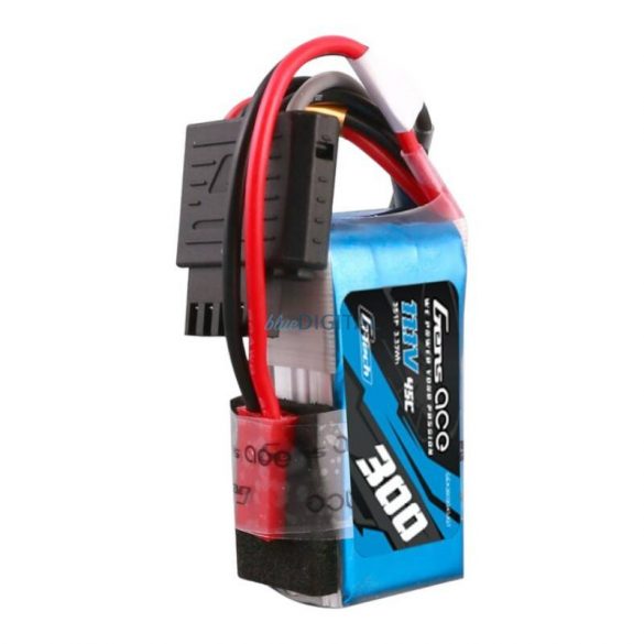 Gens Ace G-Tech 300mAh 11.1V 45C 3S1P Pachet de baterii Lipo JST-SYP Plug JST-SYP