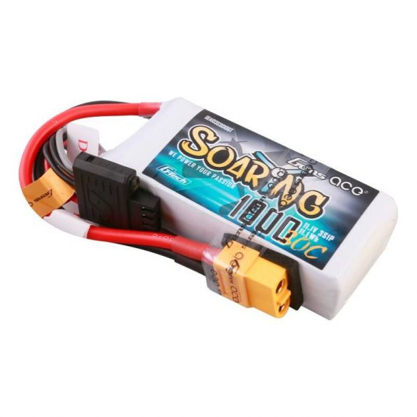 Baterie Lipo Gens ace G-Tech Soaring 1000mAh 11.1V 30C 3S1P