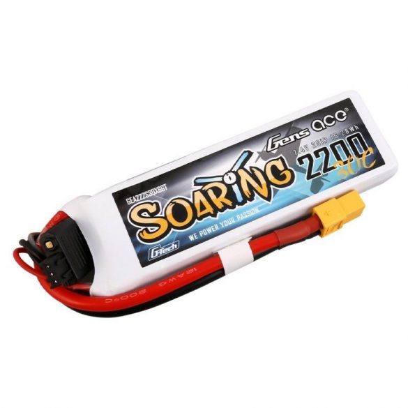 Baterie Gens ace G-Tech Soaring 2200mAh 11.1V 30C 3S1P Baterie Lipo