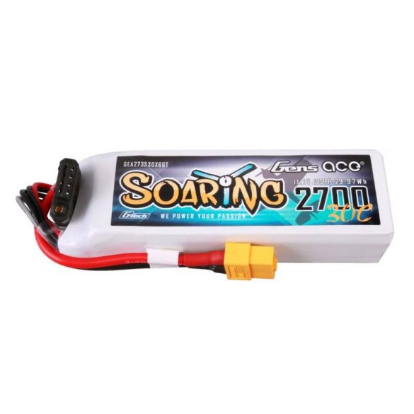 Baterie LiPo Gens ace G-Tech Soaring 2700mAh 11.1V 30C 3S1P