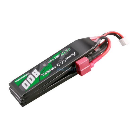 Gens ace 25C 800mAh 3S1P 11.1V NUNCHUCK 3X Airsoft Gun Lipo Baterie Deans(T) Plug