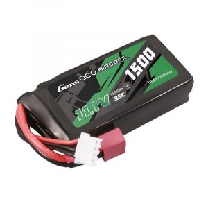 Gens ace 35C 1500mAh 3S1P 11.1V Airsoft Gun Lipo baterie T Plug