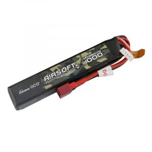 Gens ace 25C 1000mAh 3S1P 11.1V Airsoft Gun Lipo baterie T Plug