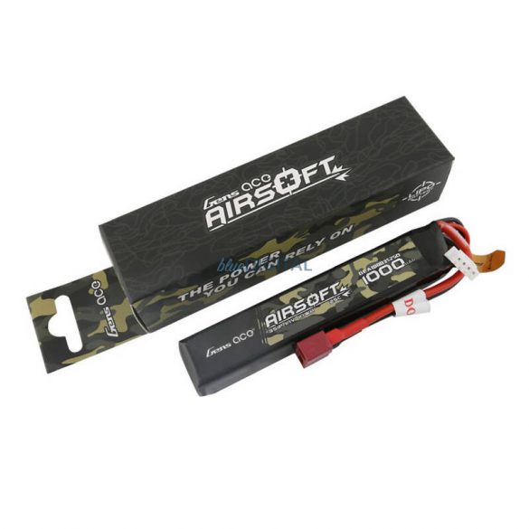 Gens ace 25C 1000mAh 3S1P 11.1V Airsoft Gun Lipo baterie T Plug