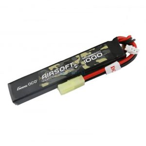 Gens ace 25C 1000mAh 2S1P 7.4V Airsoft Gun Lipo Batterymini Tamiya Plug Baterie Tamiya