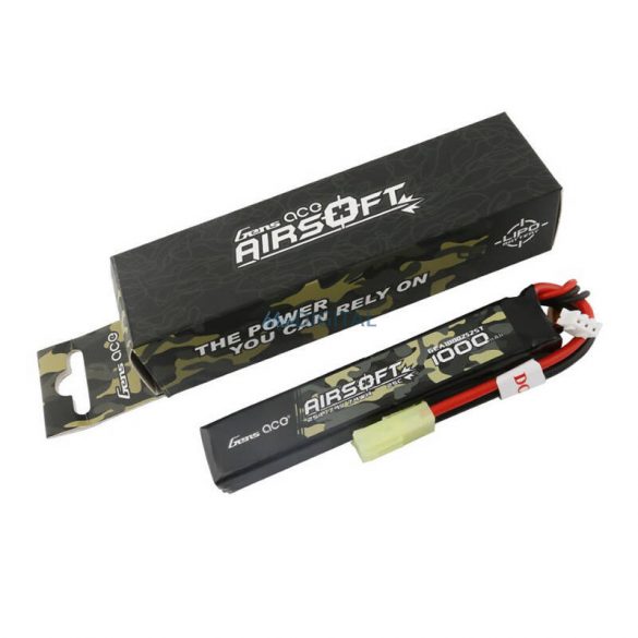 Gens ace 25C 1000mAh 2S1P 7.4V Airsoft Gun Lipo Batterymini Tamiya Plug Baterie Tamiya