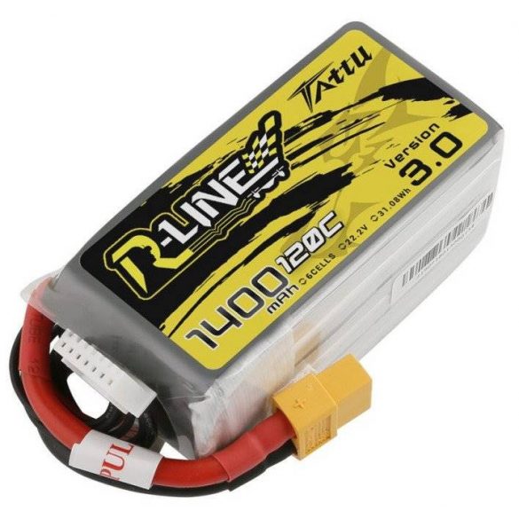 Baterie Tattu R-Line 3.0 1400mAh 22.2V 120C 6S1P XT60