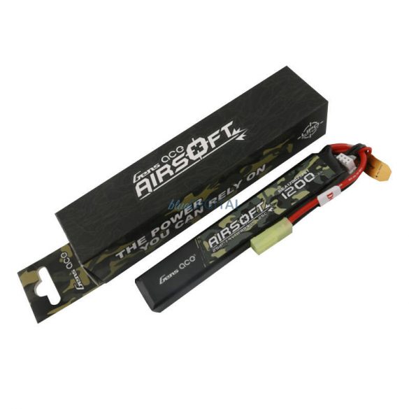 Baterie Lipo GENS ACE AIRSOFT GUN 1200mAh 7.4V 2S1P 25C