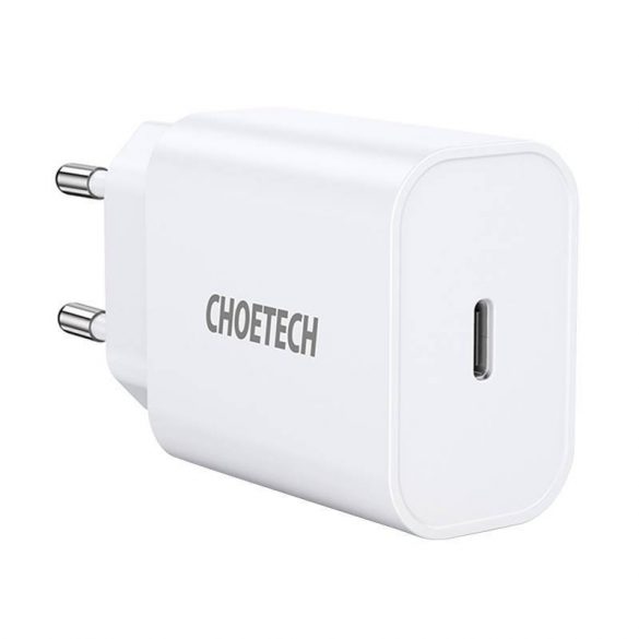 Încărcător de rețea Choetech Q5004 EU USB-C, 20W (alb)