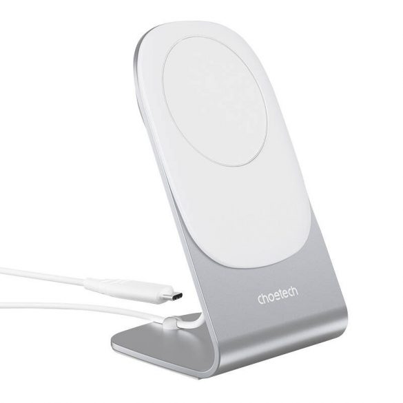 Suport z wireless Ładowarka Choetech T518-F+H046, 15W (alb)