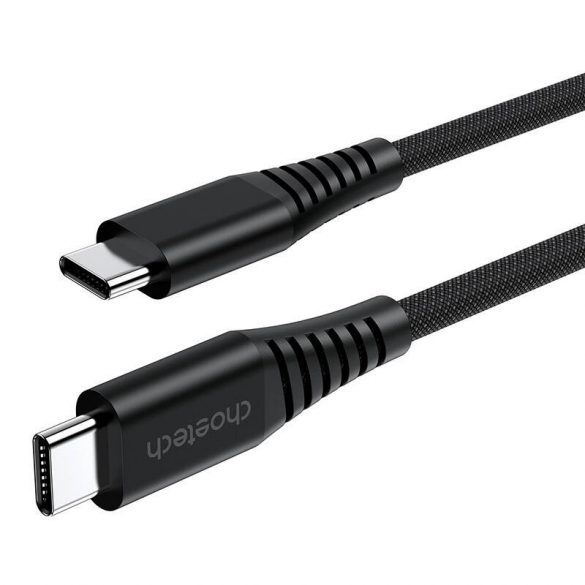 Choetech XCC-1051 Cablu USB-C la USB-C, PD 240W 1,8 m (negru)