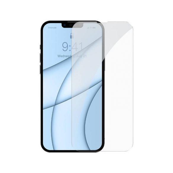 Sticlă călită Baseus 0,3 mm pentru iPhone 13 Mini (2 buc)