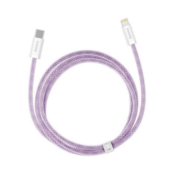 Cablu USB-C pentru Lightning Baseus Dynamic Series 20W 1m (Violet)