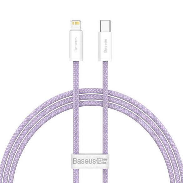 Cablu USB-C pentru Lightning Baseus Dynamic Series 20W 1m (Violet)