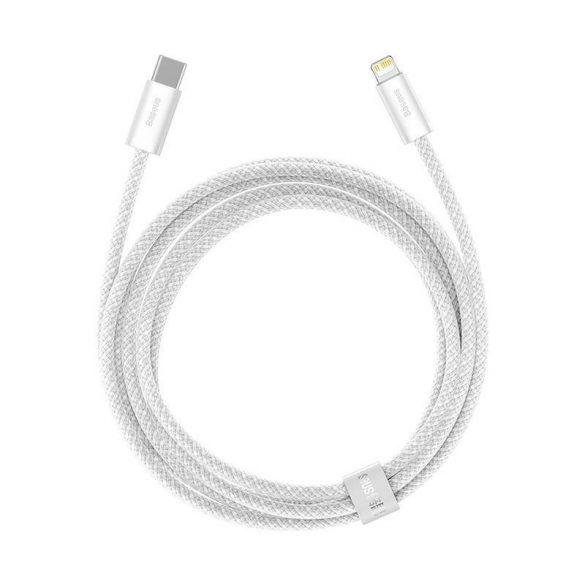 Cablu USB-C pentru Lightning Baseus Dynamic Series 20W 2m (alb)