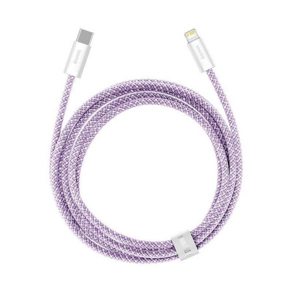 Cablu USB-C pentru Lightning Baseus Dynamic Series 20W 2m (Violet)