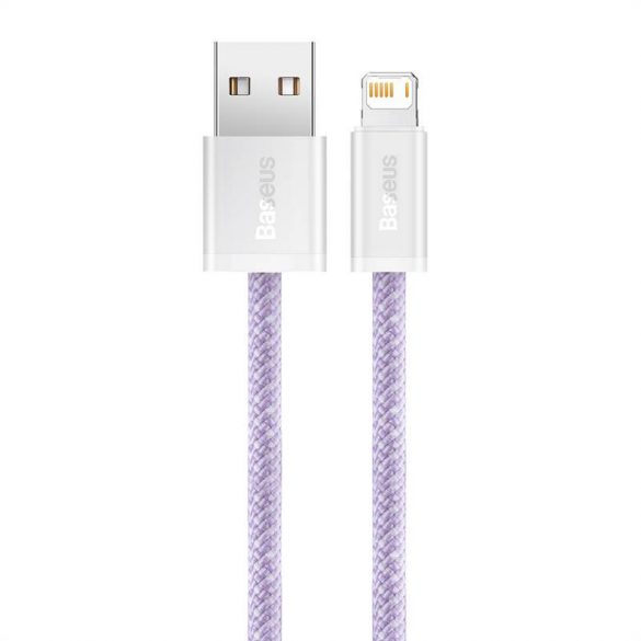 Cablu USB pentru Lightning Baseus Dynamic, 2.4A, 1m (violet)