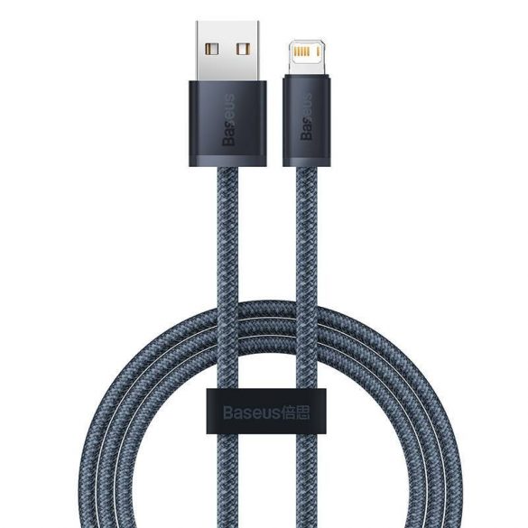 Cablu USB Baseus Dynamic Series pentru Lightning, 2,4 A, 1 m (gri)