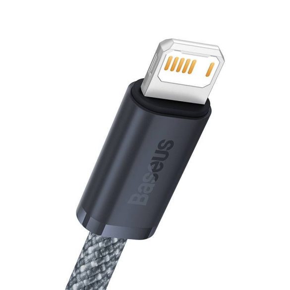 Cablu USB Baseus Dynamic Series pentru Lightning, 2,4 A, 1 m (gri)