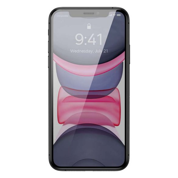 Folie din sticlă călită Baseus 0,3 mm pentru iPhone 11 Pro (2 buc)