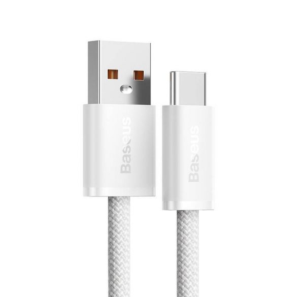 Cablu USB - USB-C Baseus Dynamic Series, 100 W, 2 m (alb)