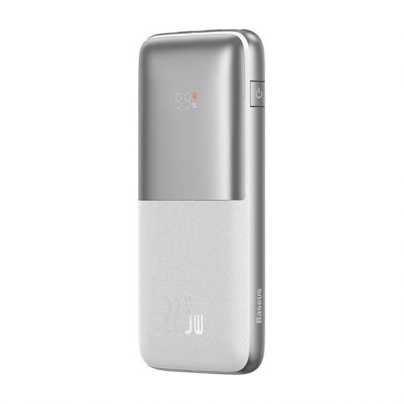 Powerbank Baseus Bipow Pro, 10000 mAh, 2xUSB, USB-C, 22,5 W (alb)