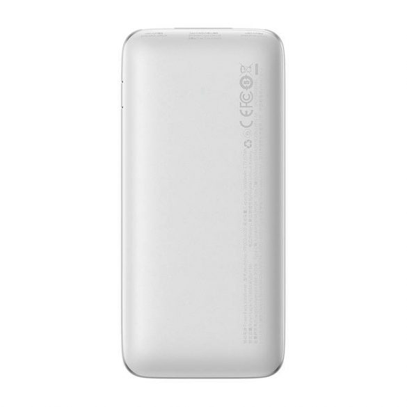 Powerbank Baseus Bipow Pro, 10000mAh, 2xUSB, USB-C, 20W (alb)