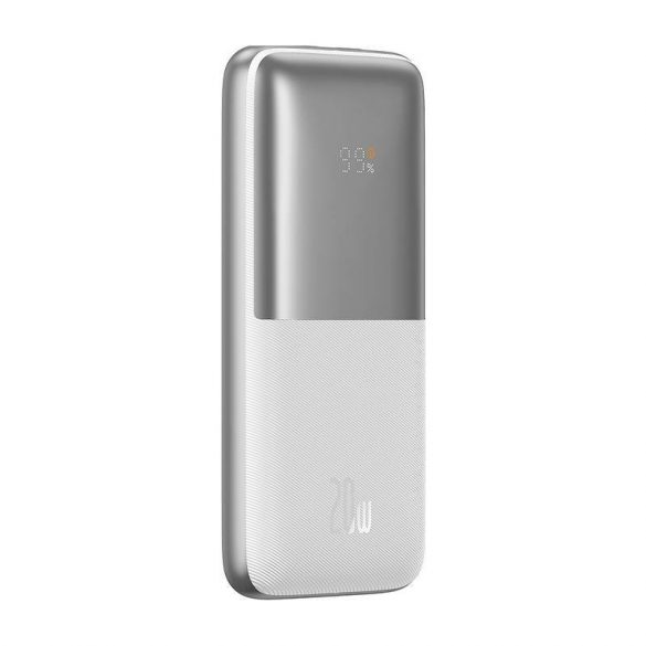 Powerbank Baseus Bipow Pro, 10000mAh, 2xUSB, USB-C, 20W (alb)