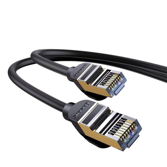 Cablu de rețea Baseus Ethernet RJ45, 10 Gbps, 5 m (negru)