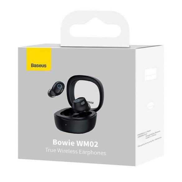 Căști Baseus Bowie WM02 TWS (negru)