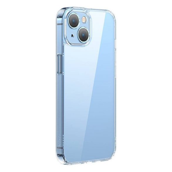 Baseus SuperCeramic iPhone 14 Plus Carcasa din sticla transparenta si folie de sticla