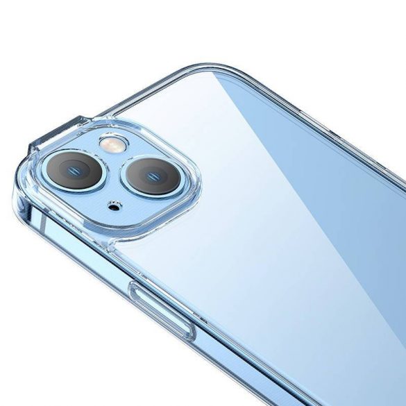 Baseus SuperCeramic iPhone 14 Plus Carcasa din sticla transparenta si folie de sticla