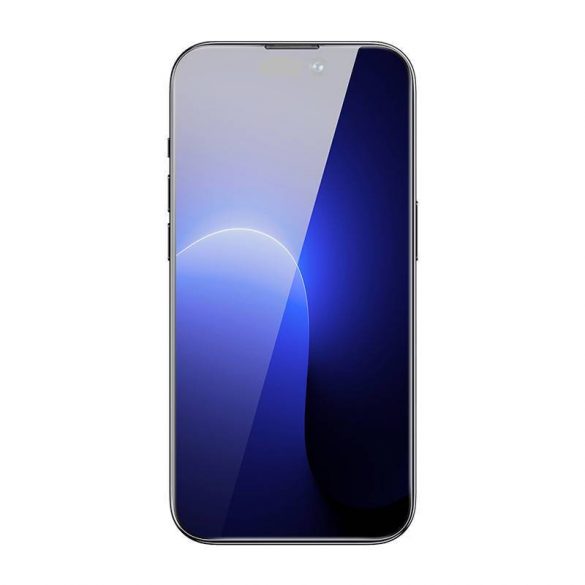 Folie de sticlă pentru iPhone 14 Pro Baseus Crystal cu strat rezistent la praf, 0,3 mm (2 buc)