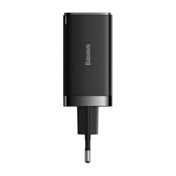 Baseus GaN5 Pro încărcător , 2xUSB-C + USB, 65W (negru)