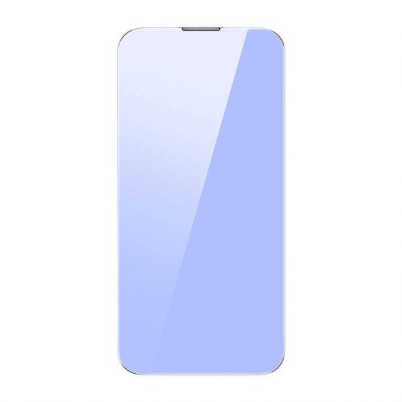 Film de sticlă cu filtru de lumină albastră pentru iPhone 14 Plus/13 Pro Max Baseus, 0,4 mm