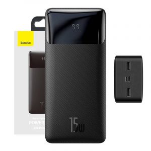 Powerbank Baseus Bipow, 30000mAh, 15W (negru)