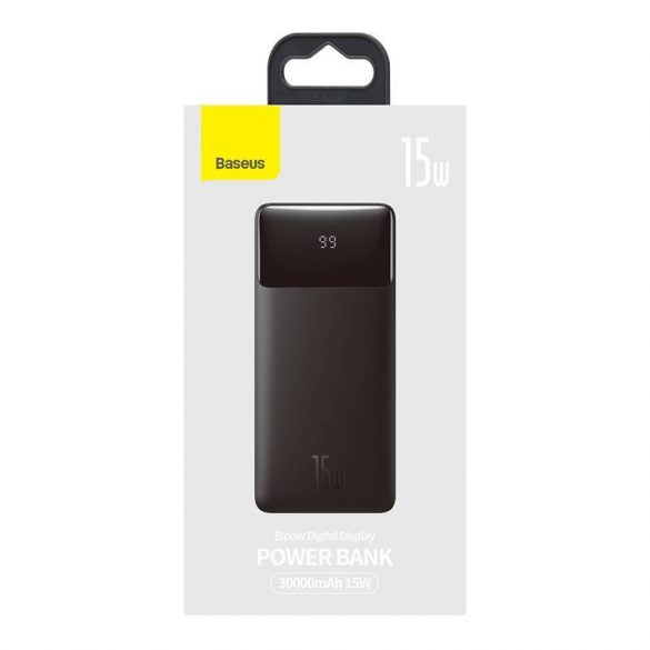 Powerbank Baseus Bipow, 30000mAh, 15W (negru)