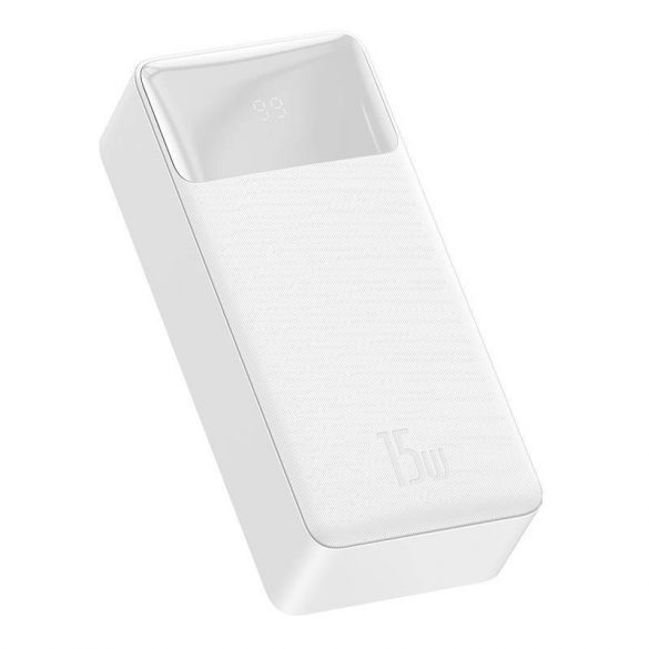 Powerbank Baseus Bipow, 30000mAh, 15W (alb)