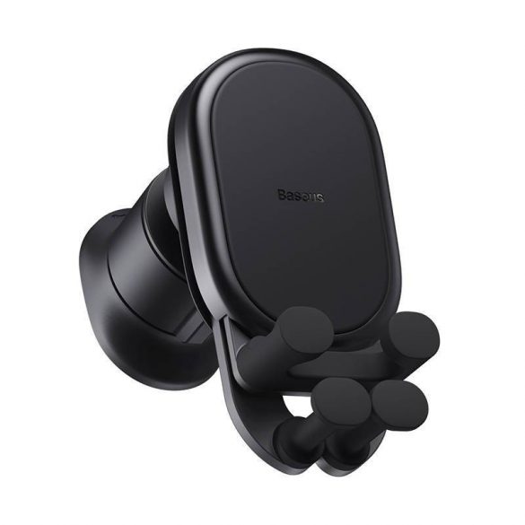 Baseus Stable Pro Suport și încărcător wireless pentru telefoane auto, 15W (negru)