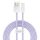 Baseus Dynamic 2 USB - Cablu de încărcare Lightning, 2,4 A, 2 m (violet)