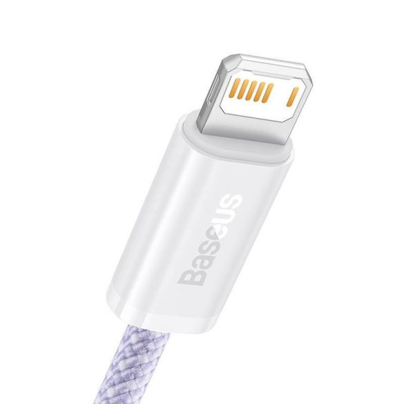 Baseus Dynamic 2 USB - Cablu de încărcare Lightning, 2,4 A, 2 m (violet)