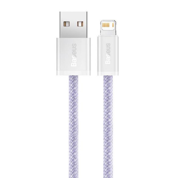 Baseus Dynamic 2 USB - Cablu de încărcare Lightning, 2,4 A, 2 m (violet)