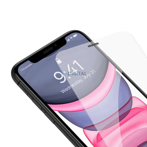 Folie securizată Baseus Crystal HD 0,3 mm pentru iPhone 11/XR