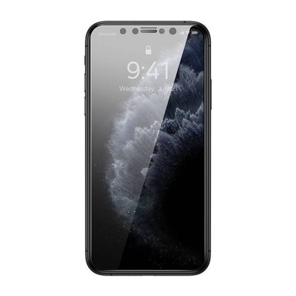 Film de sticlă cu filtru de privatizare Baseus iPhone XS Max/11 Pro Max, 0,3 mm