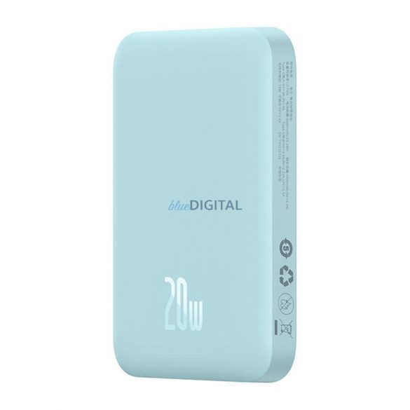 Powerbank Baseus Magnetic Mini 6000mAh 20W MagSafe (albastru)