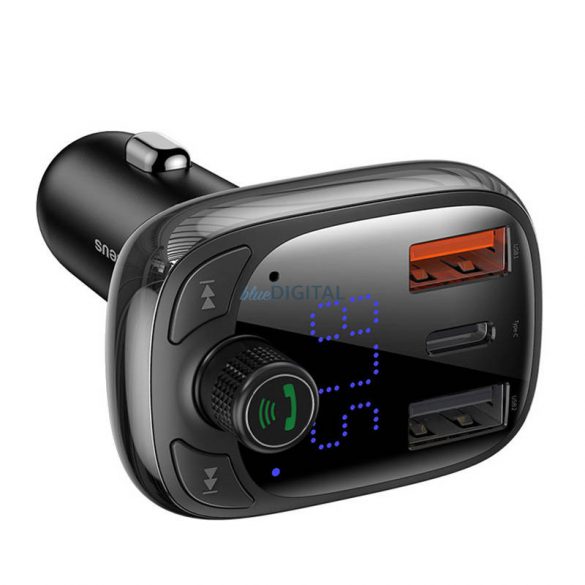 Player MP3 Bluetooth pentru mașină Baseus T Shape S-13 Black OS