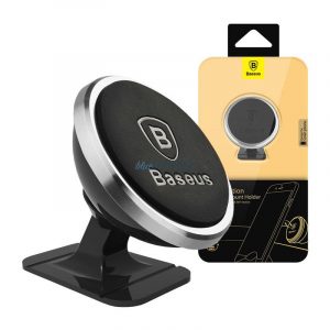 Suport auto magnetic pentru telefon Baseus (argintiu)